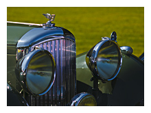 photograph of old timer car Bentley